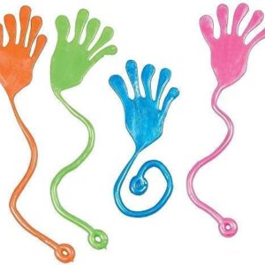 Tuko 20PCS Sticky Hands, Sticky Finger, Kids' Party Favor Sets， Fun Toys, Party Favors, Wacky Fun Stretchy Sticky Hands, Party Favors, Birthday Parties, Toys for Sensory Kids,20PCS