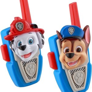 New PAW Patrol Walkie Talkies - Set of 2 Kids Walkie Talkies Chase and Marshall – Excellent Walkie Talkies for Toddlers