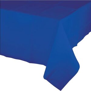 Creative Converting Cobalt Blue Paper Tablecloths, 3 ct