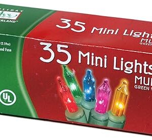 Indoor/Outdoor 35-Count Multi Color Christmas Light Set