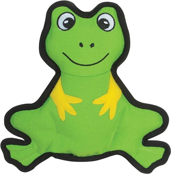 SmartPetLove Simple Green Frog Dog Toy