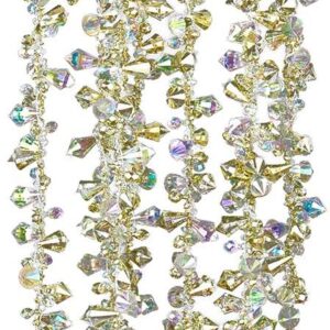 Kurt S. Adler H2086GO Garland, Gold 9-feet Long