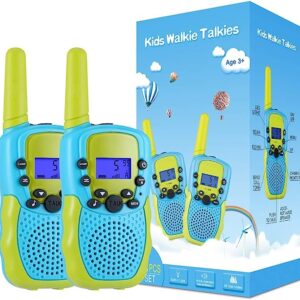 Selieve Toys for 3-12 Year Old Boys Girls, Walkie Talkies for Kids 22 Channels 2 Way Radio with Backlit LCD Screen & LED Flashlight VOX Function, Long Range Walkie Talkies for Outside, Camping, Hiking